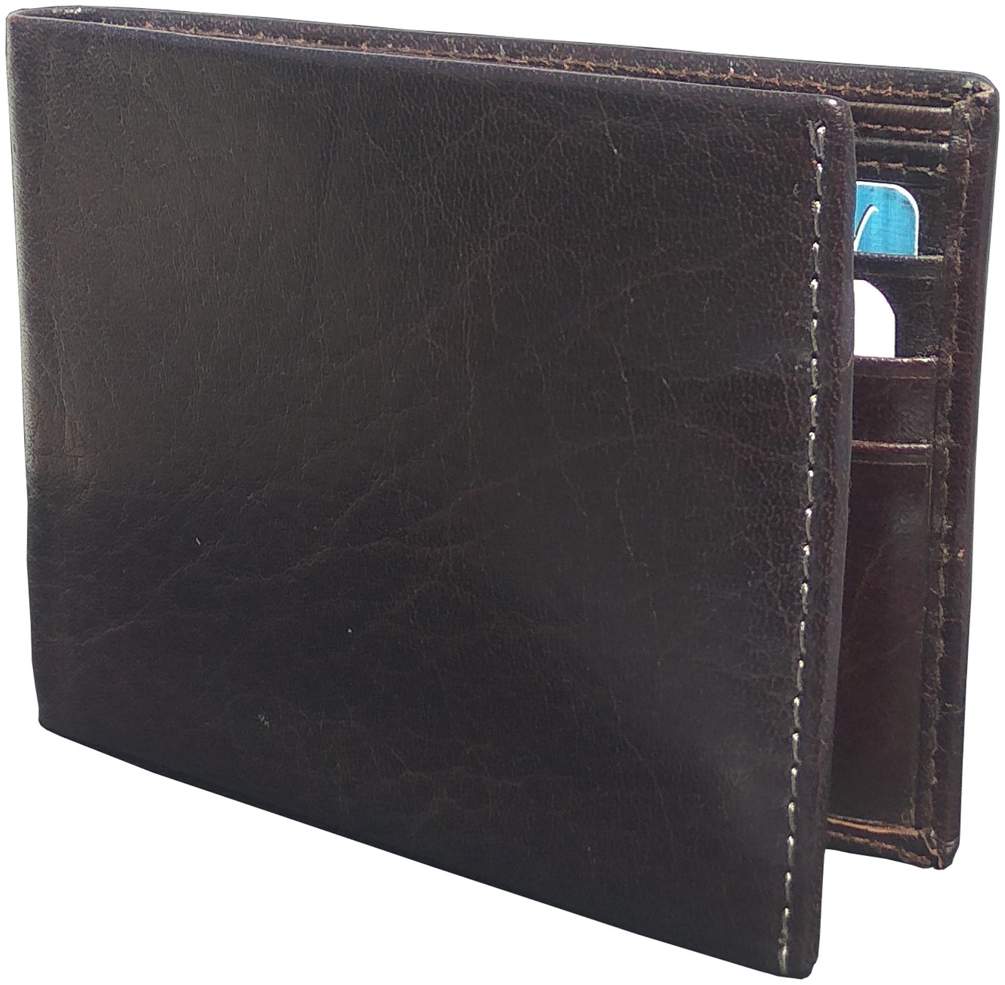 

CRAFTWOOD Men Black Leather Bi-Fold Wallet ( Pack of 1 )