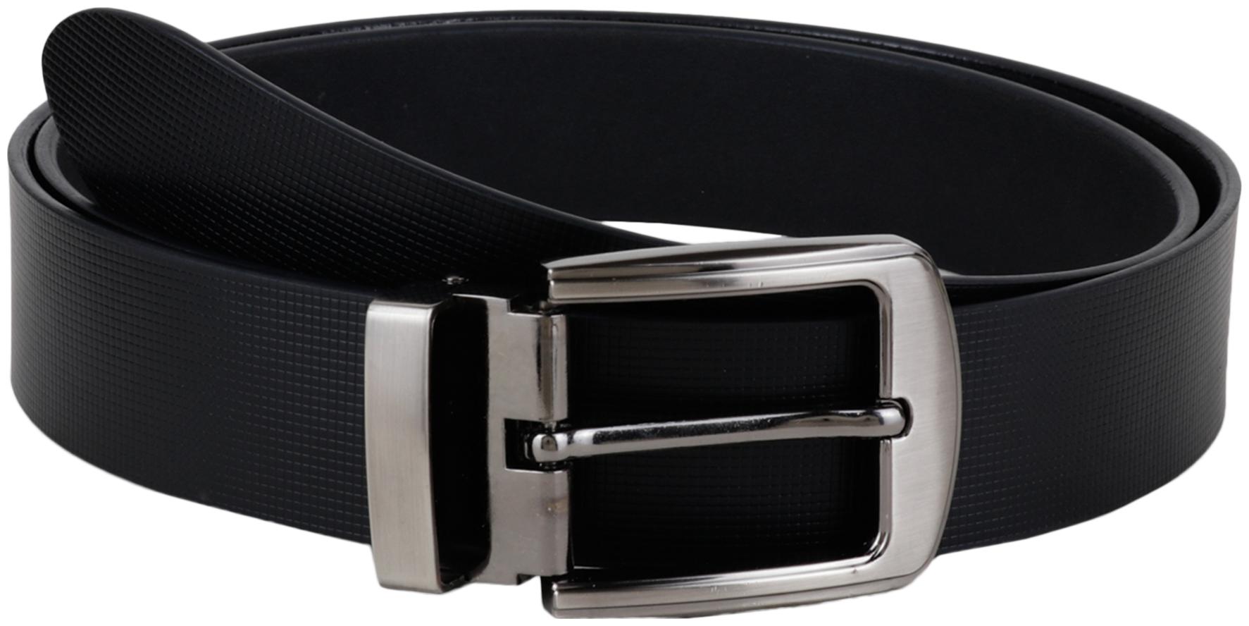 

Craftwood Men Formal Black Genuine Leather Belt