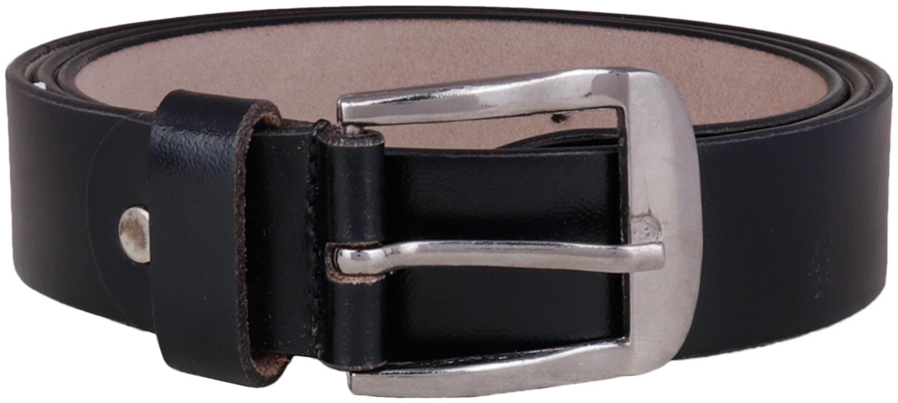 

Craftwood Men Black Genuine Leather Belt