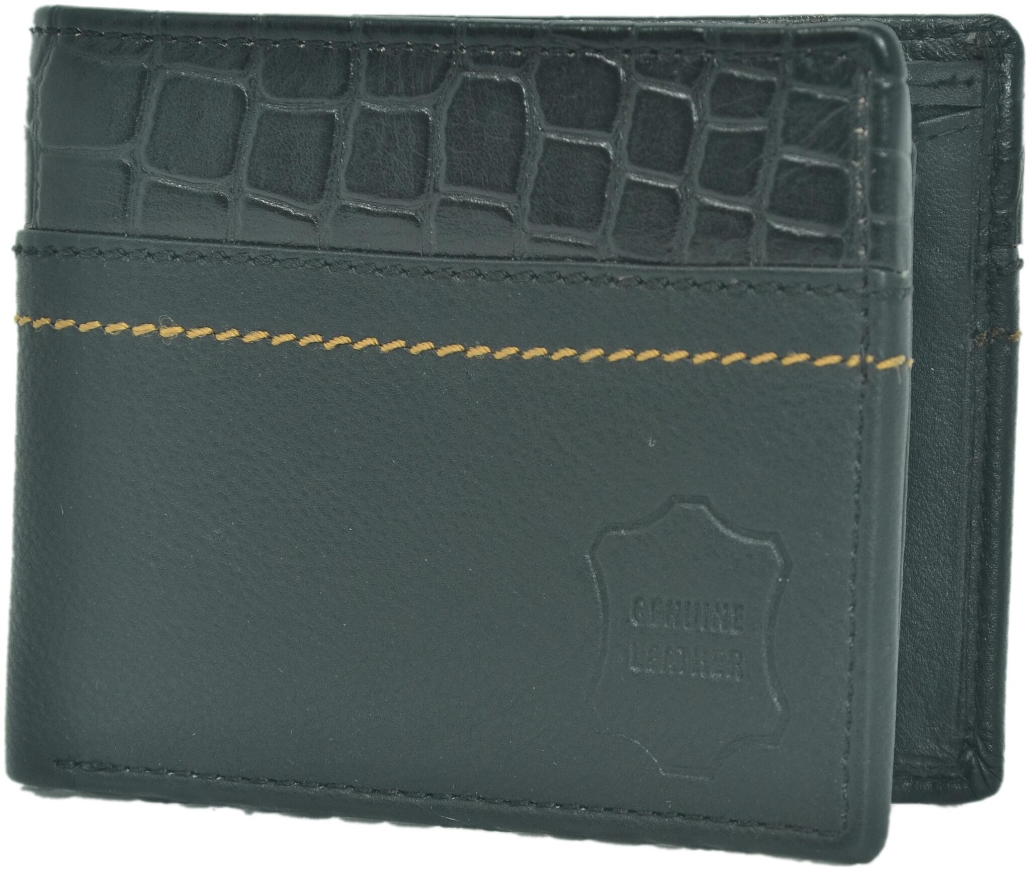 

CRISTEN Men Black Leather Bi-Fold Wallet ( Pack of 1 )