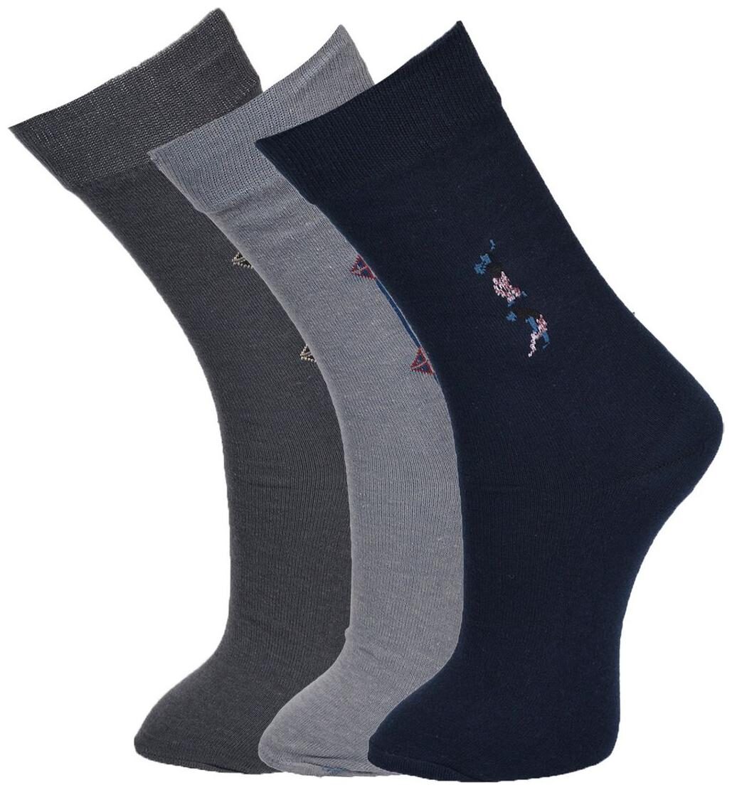 

Crux hunter 3 pair cotton crew length men s socks