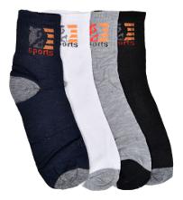 

crux hunter Assorted Cotton Ankle length socks ( Pack of 4 )