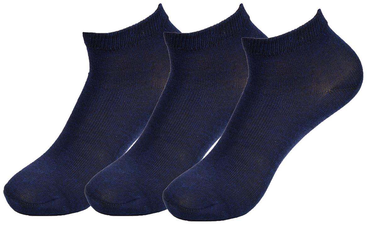 

CH CRUX HUNTER Navy blue Cotton Ankle length socks ( Pack of 3 )