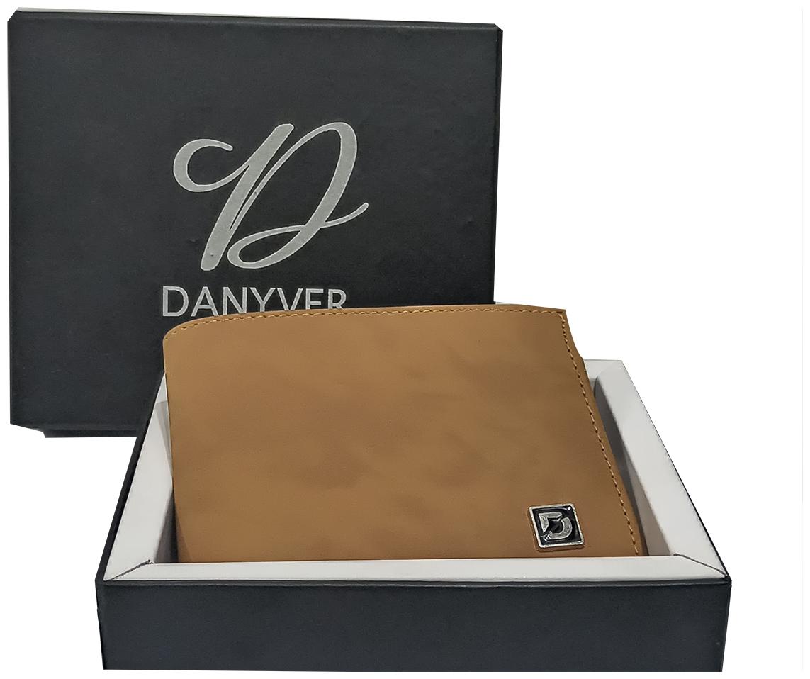 

DANYVER Men Coffee brown Leather Money Clip Wallet ( Pack of 1 )