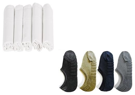 

Day By Day 4 Towel Lofer Socks 5 White hankey