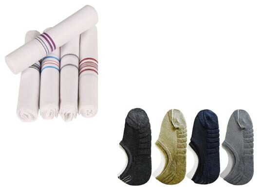 

Day By Day 4 Towel Lofer Socks 5 White Strips