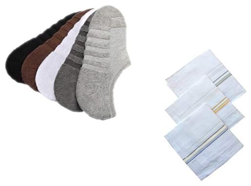

Day By Day 5 Towel Lofer Socks 3 White Strips Hankey