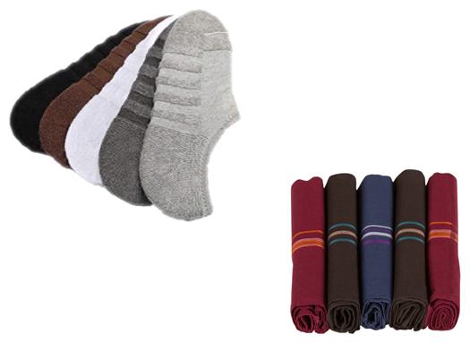 

Day By Day 5 Towel Lofer Socks 5 Drk Hankey