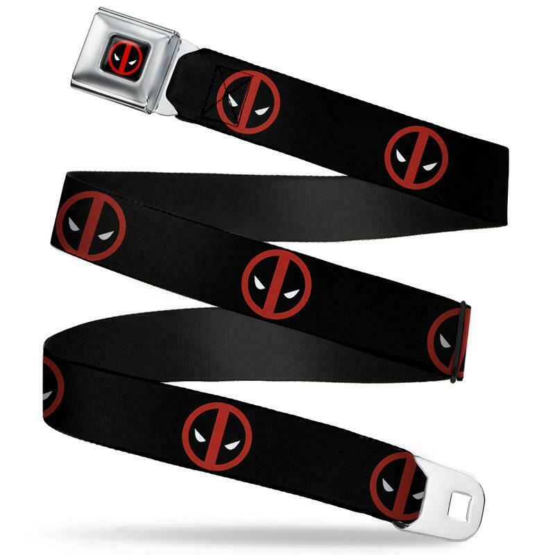 

Deadpool Logo Marvel Comics Seatbelt Belt