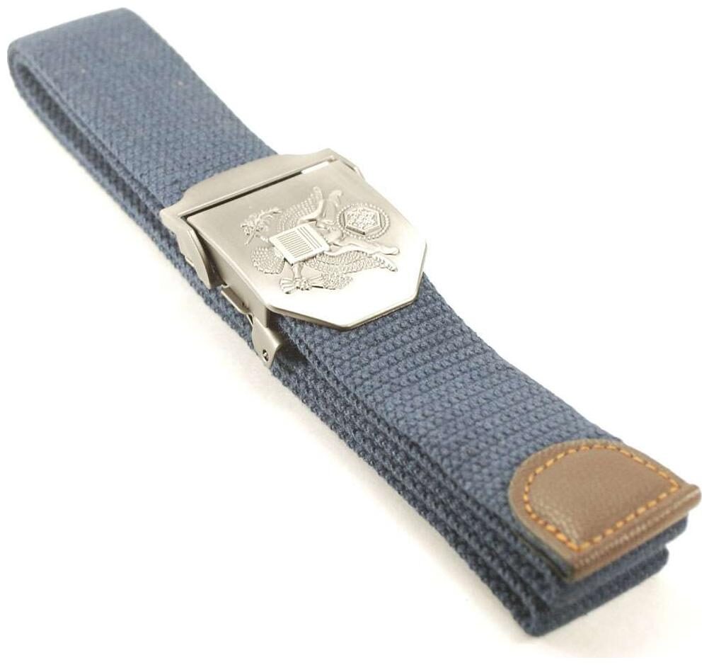 

Derry dax Brand High Quality Cotton Fabric Fabric Blue Men s Belt - BEL003