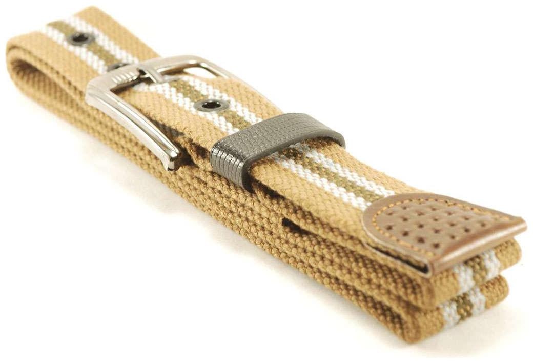 

Derry dax Brand High Quality Cotton Fabric Khaki Men s Belt - BEL009