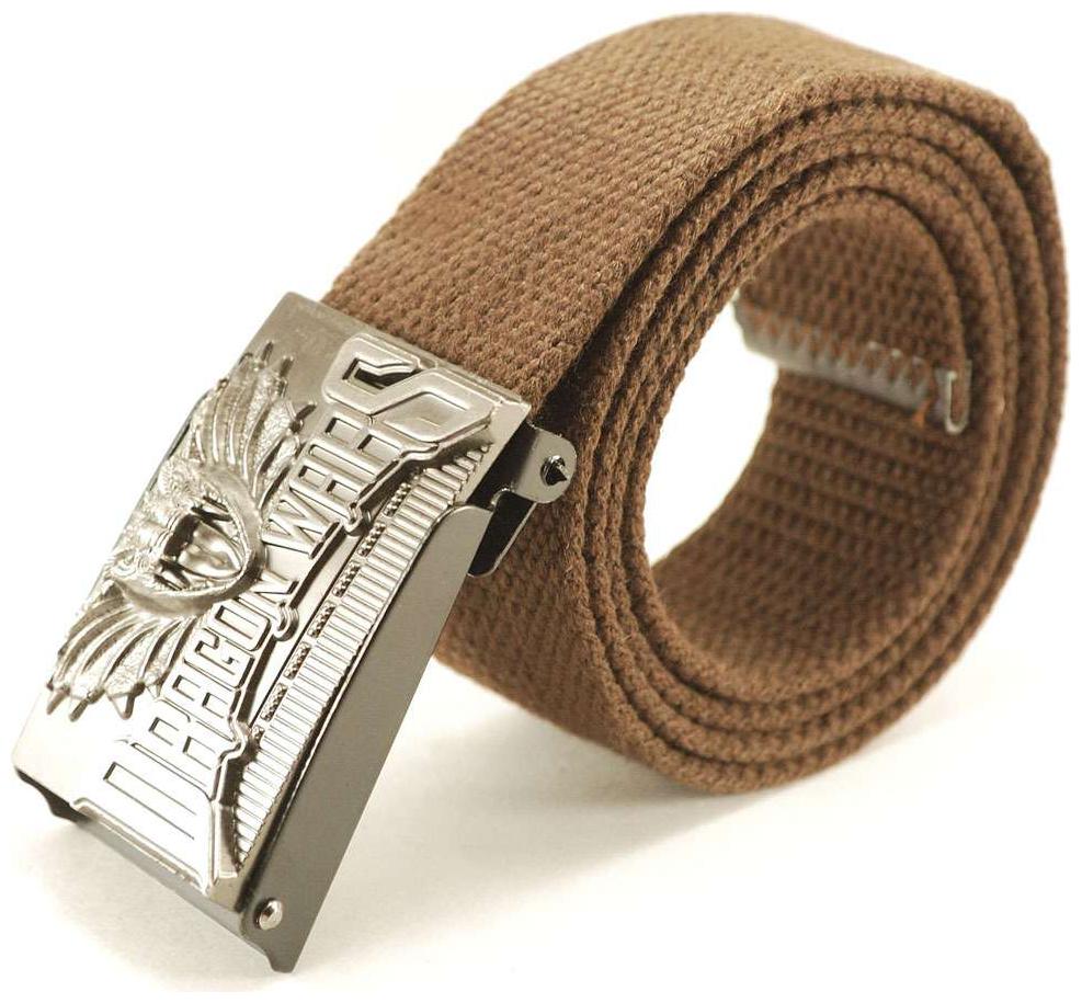 

Derry dax Brand High Quality Cotton Fabric Fabric Brown Men s Belt - BEL008