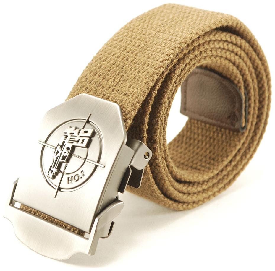 

Derry dax Brand High Quality Cotton Fabric Khaki Men s Belt - BEL014