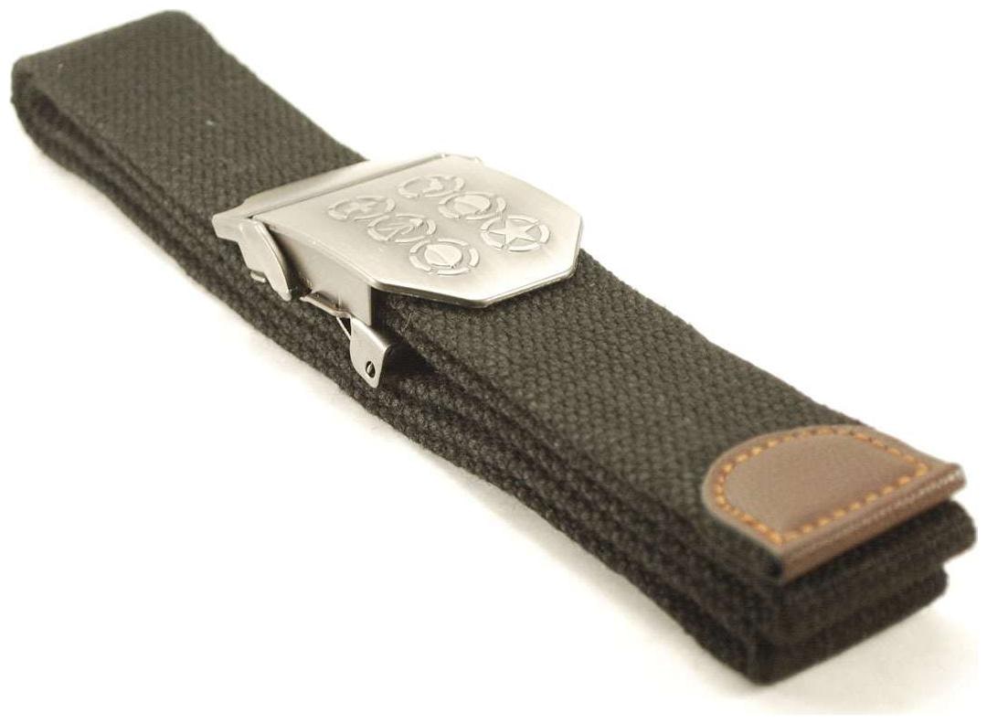 

Derry dax Brand High Quality Cotton Fabric Fabric Black Men s Belt - BEL004