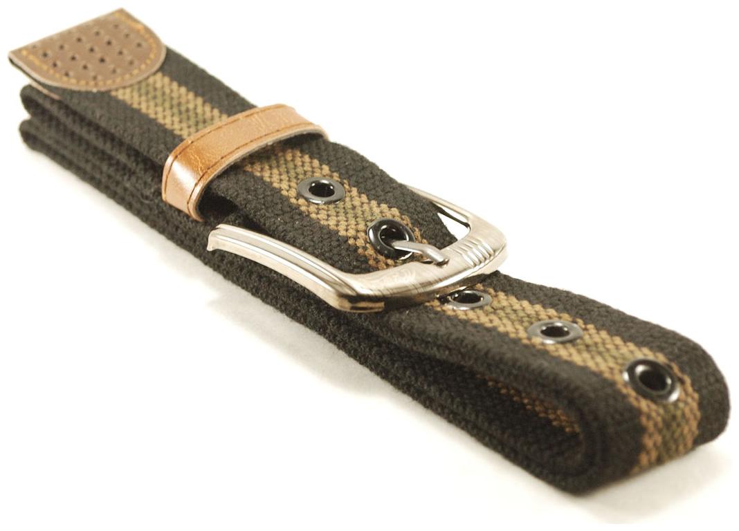 

Derry dax Brand High Quality Cotton Fabric Black Men s Belt - BEL011