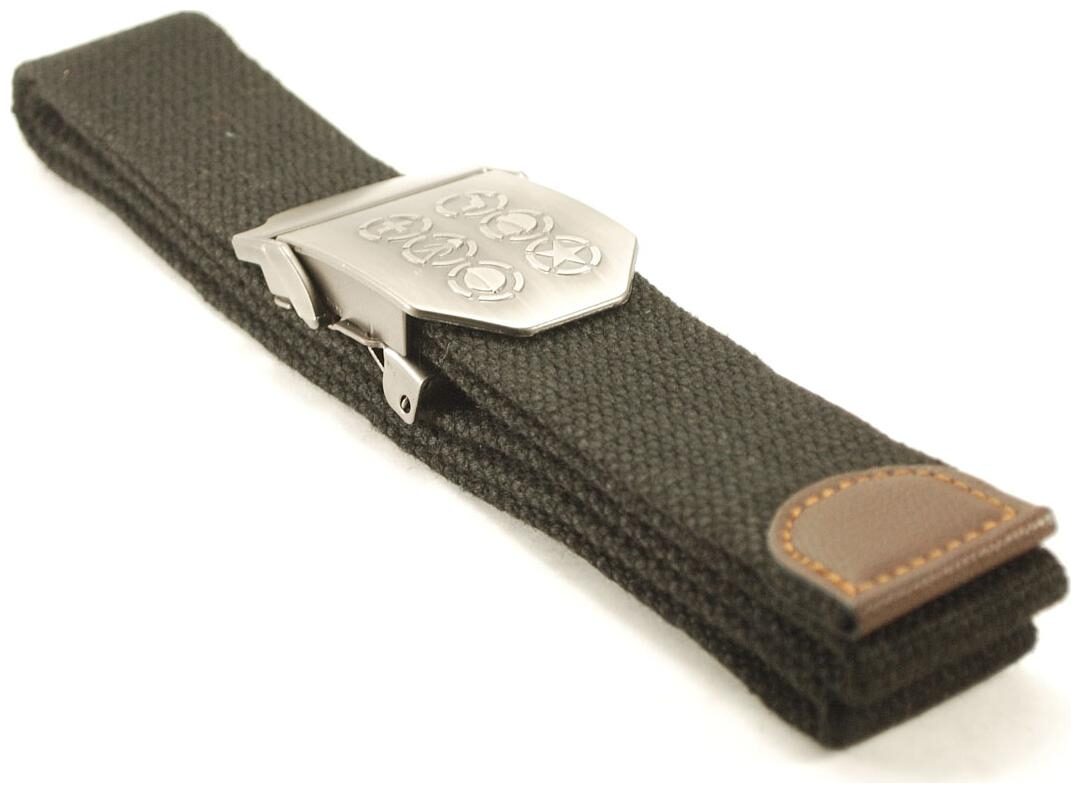 

Derry dax Brand High Quality Cotton Fabric Fabric Black Men s Belt - BEL004