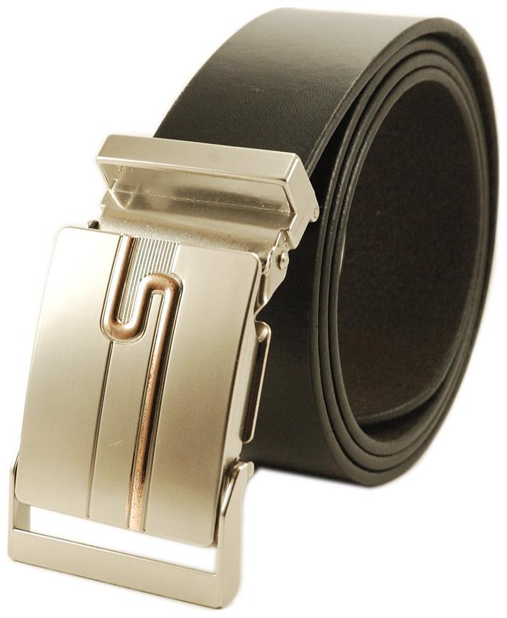 

DERRYDAX Brand Genunie Leather AutoLock Black Colour Belt - BEL026