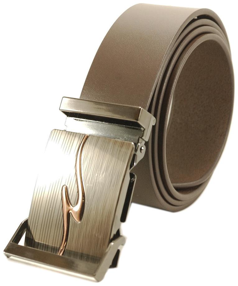 

DERRYDAX Brand Genuine Leather Autolock Brown Belt - BEL029