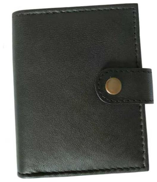 

Digiom Unisex Leather Card holder - Black Pack of 1