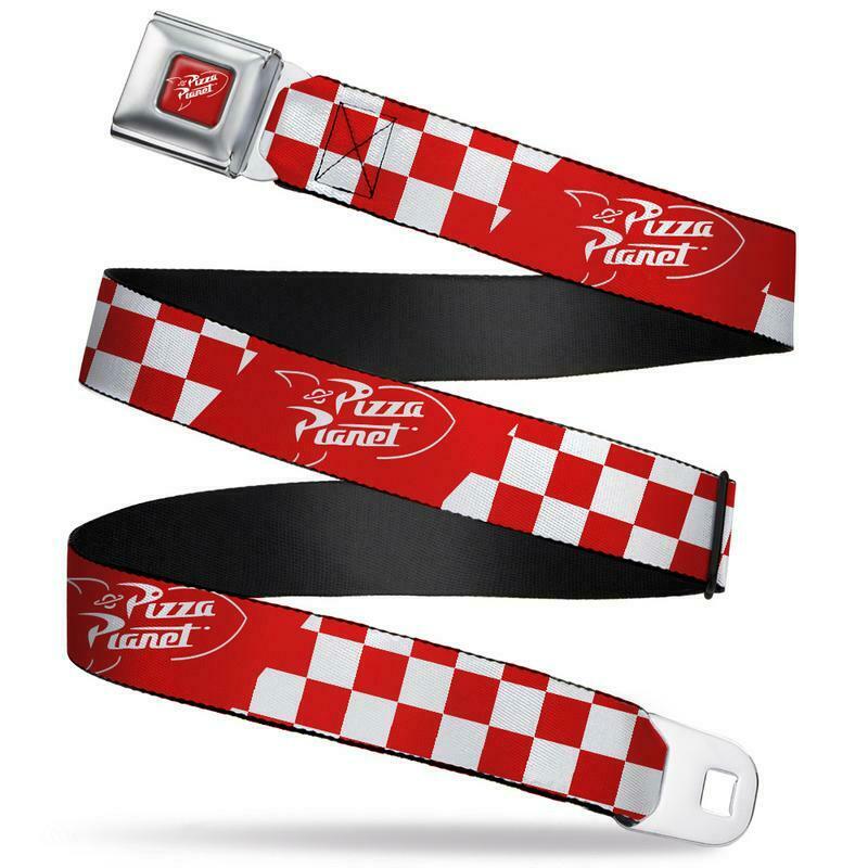 

Disney Toy Story Pizza Planet Logo Full Color Seatbelt Belt