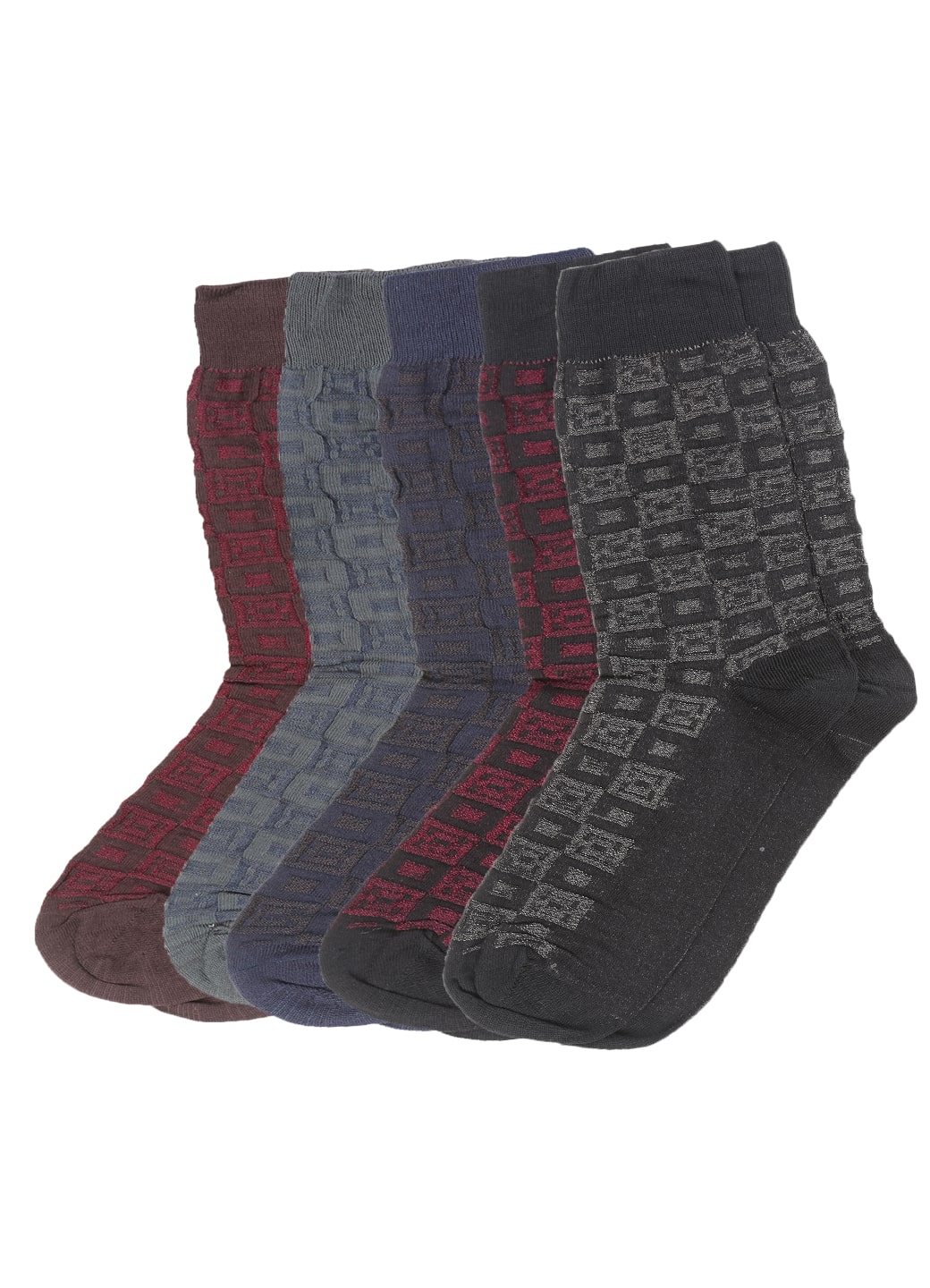 

Dollar Multi Cotton Ankle length socks ( Pack of 5 )