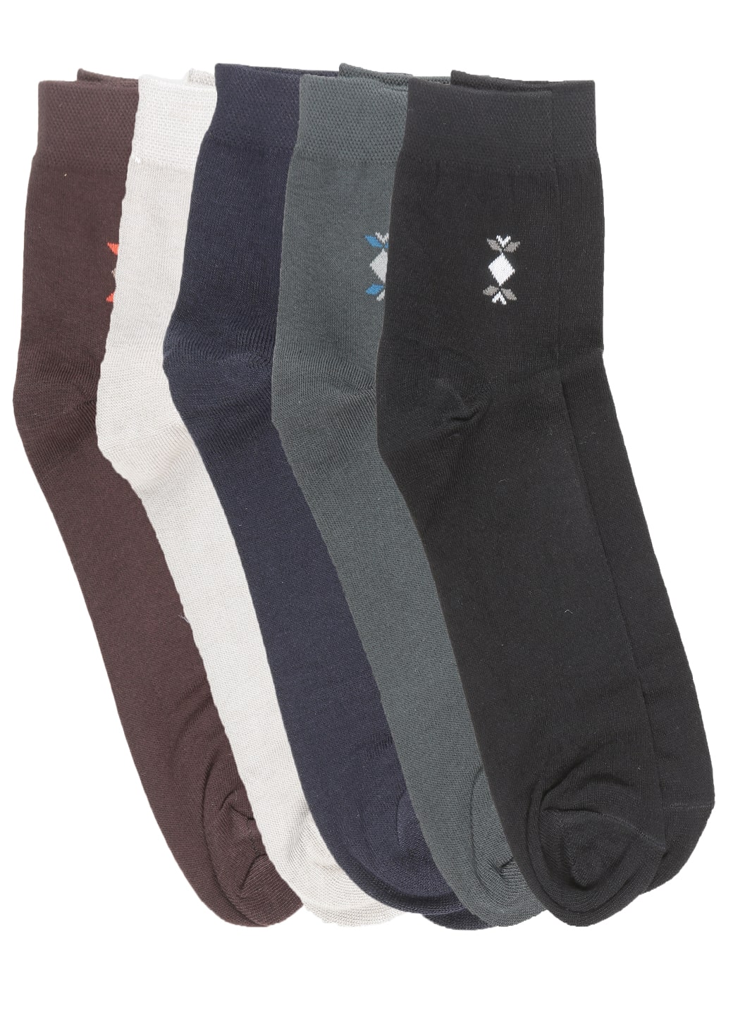 

Dollar Multi Cotton Ankle length socks ( Pack of 5 )