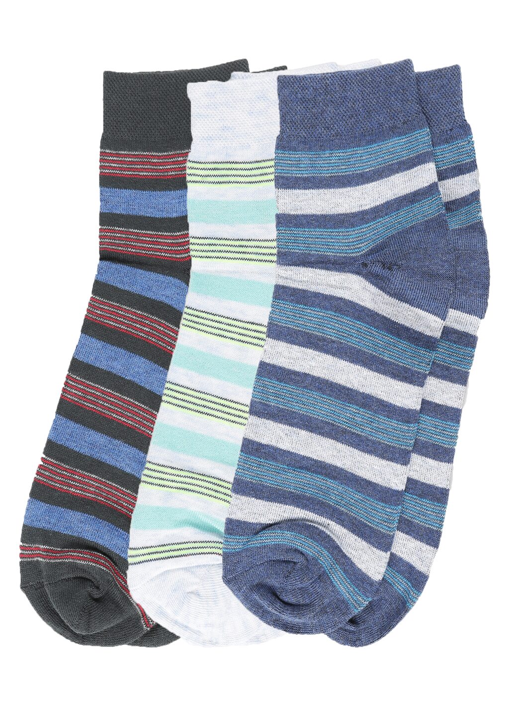 

Dollar Multi Cotton Ankle length socks ( Pack of 3 )