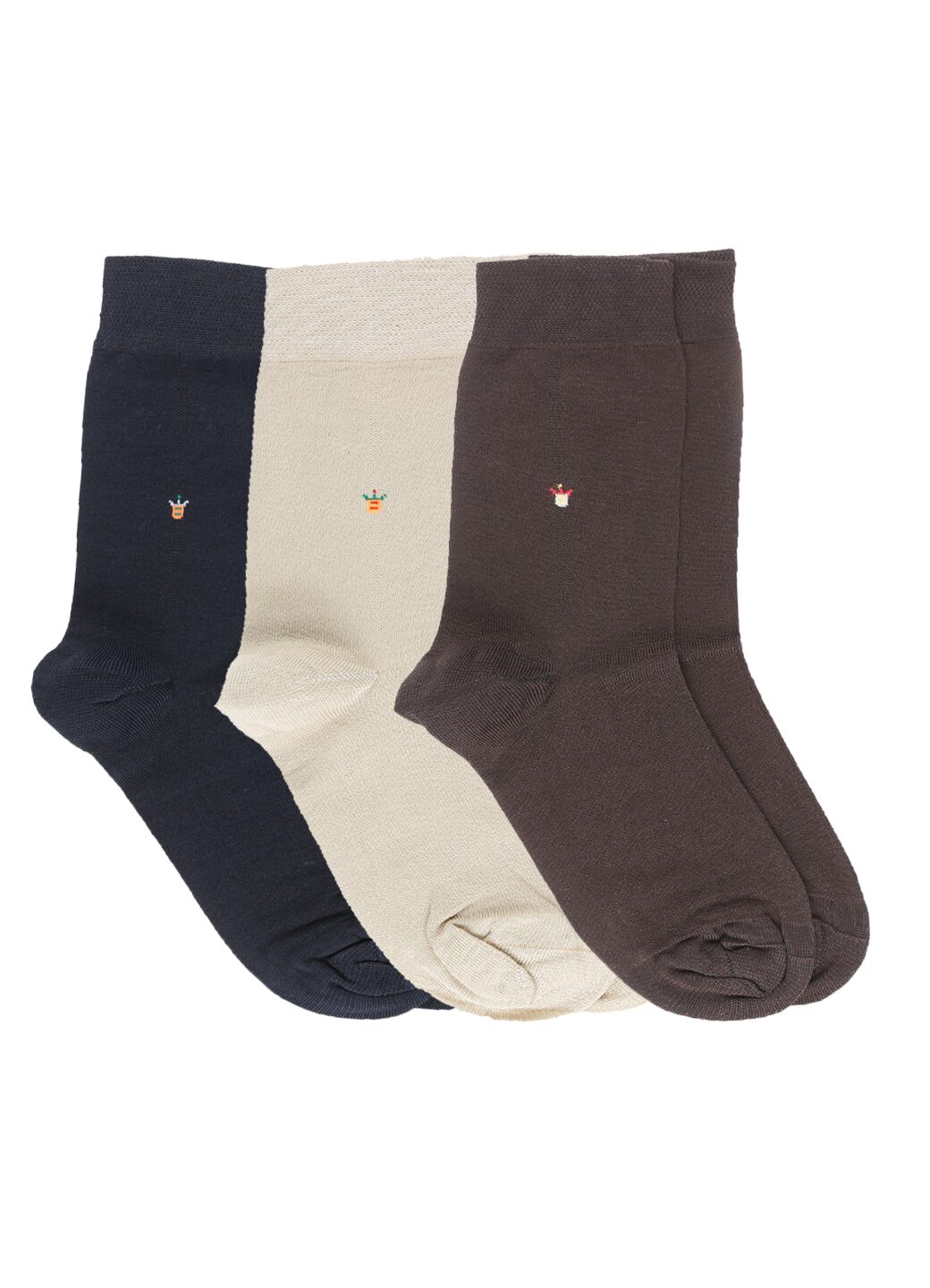 

Dollar Multi Cotton Ankle length socks ( Pack of 3 )
