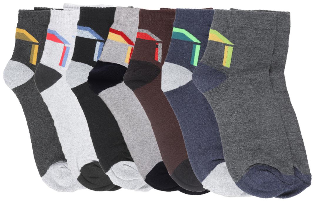 

Dollar Assorted Cotton Ankle length socks ( Pack of 7 )
