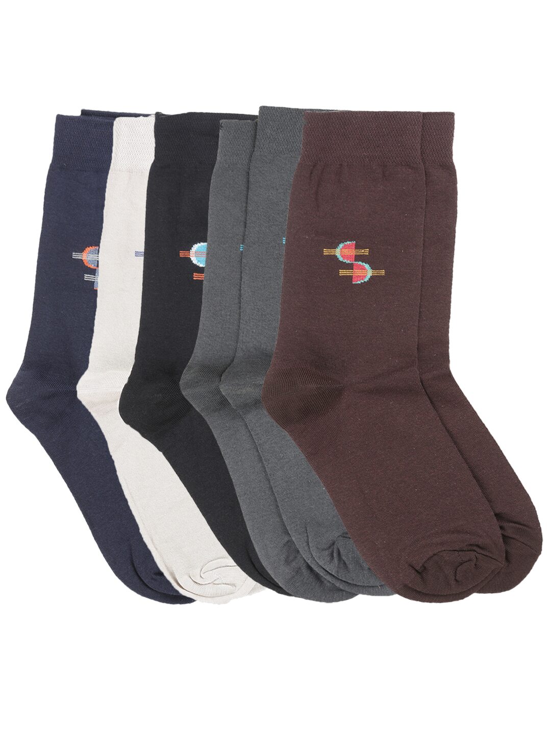 

Dollar Multi Cotton Ankle length socks ( Pack of 5 )
