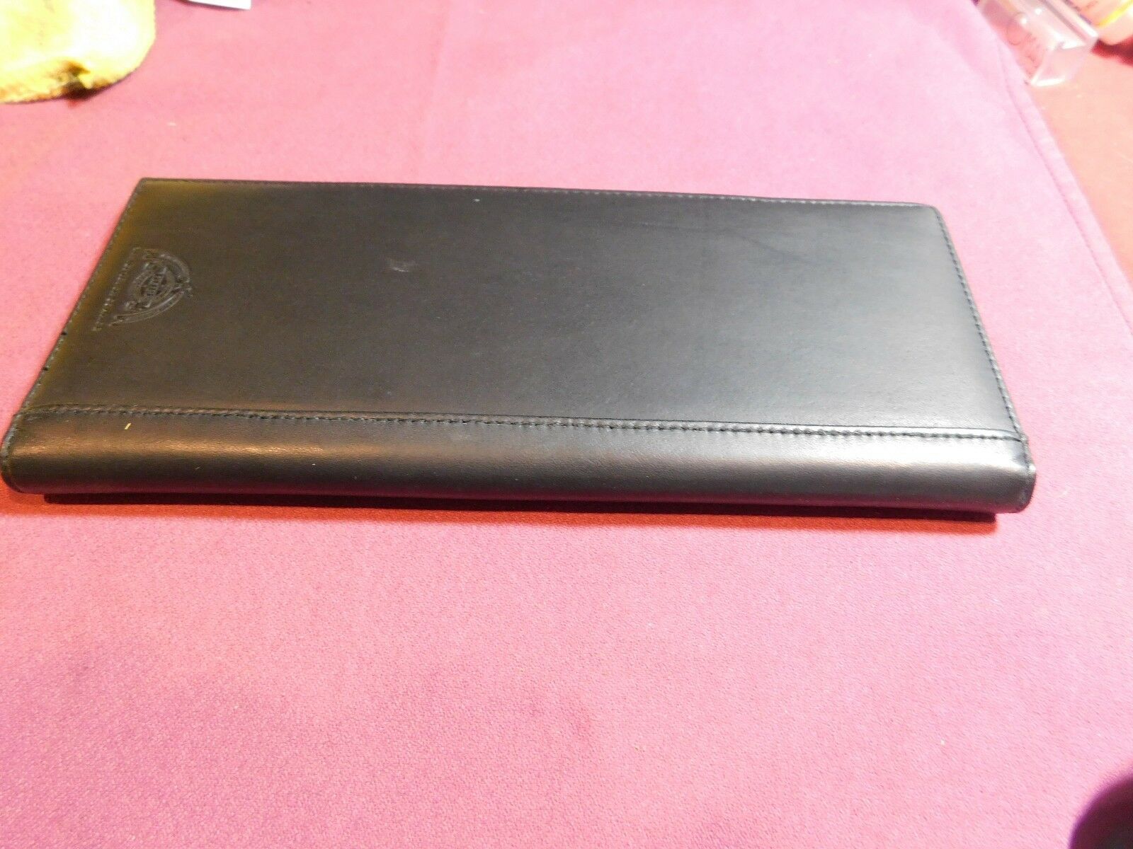 

DOPP EXCECUTIVE BUSINESS CARD CASE LEATHER NEW WITH TAGS BLACK