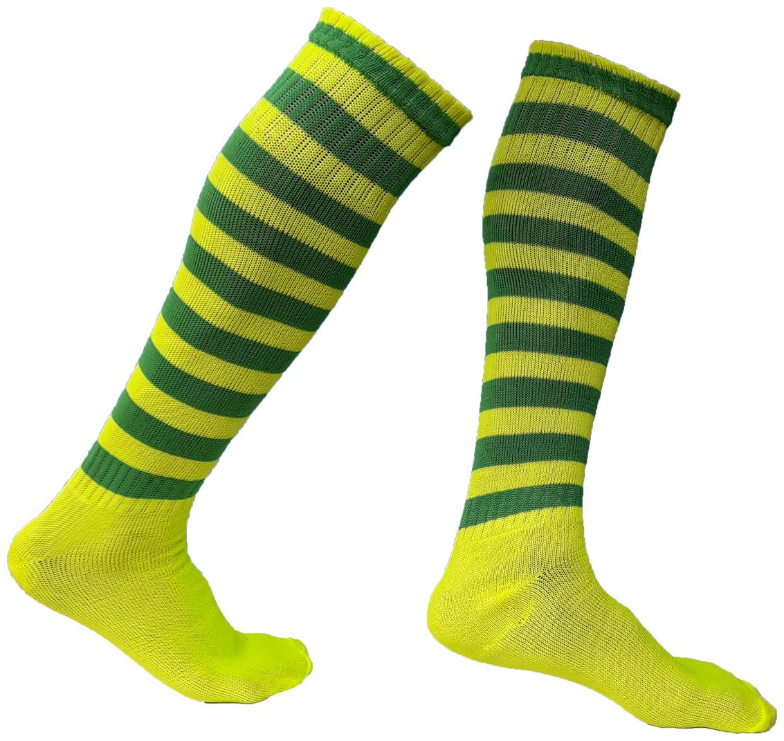 

Dream Makers Yellow Sports Football Socks