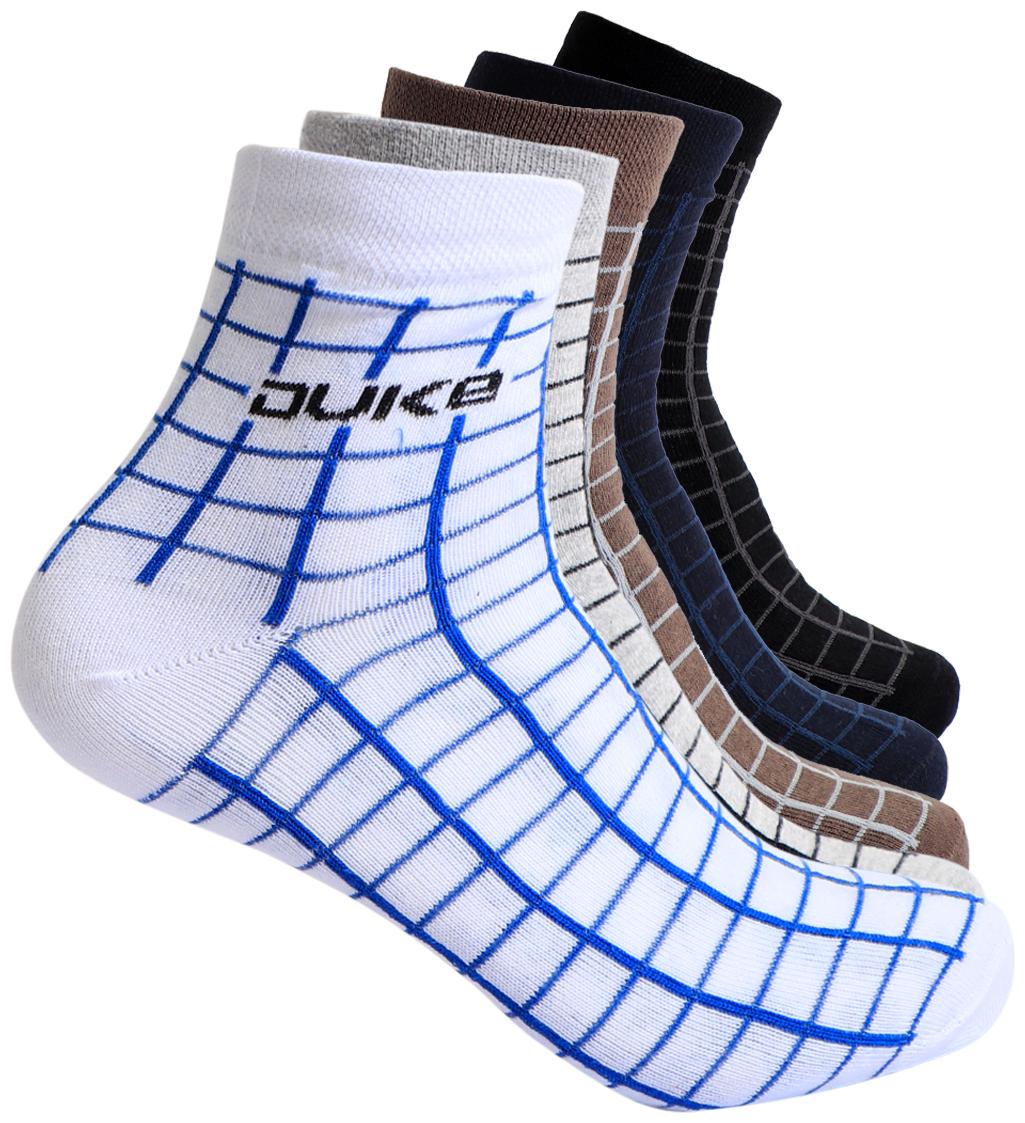 

Duke Assorted Cotton Calf length socks ( 5 pairs )