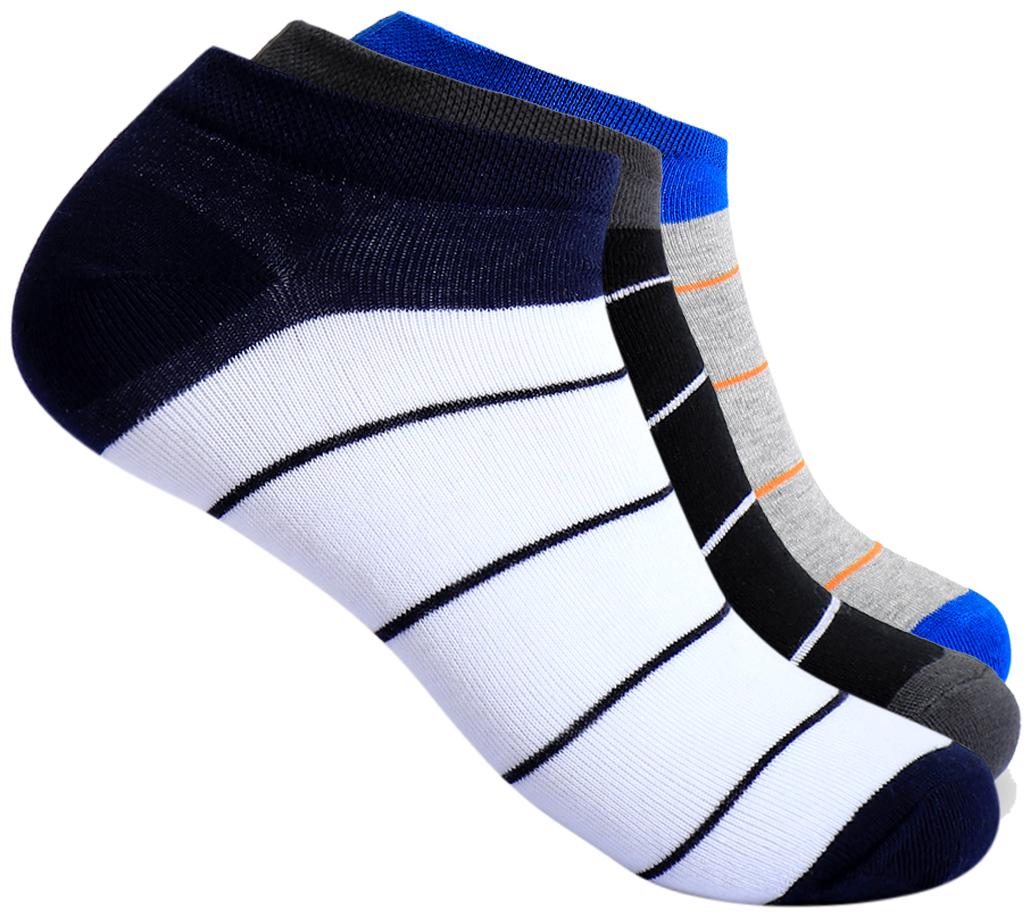 

Duke Assorted Cotton Ankle length socks ( 3 pairs )