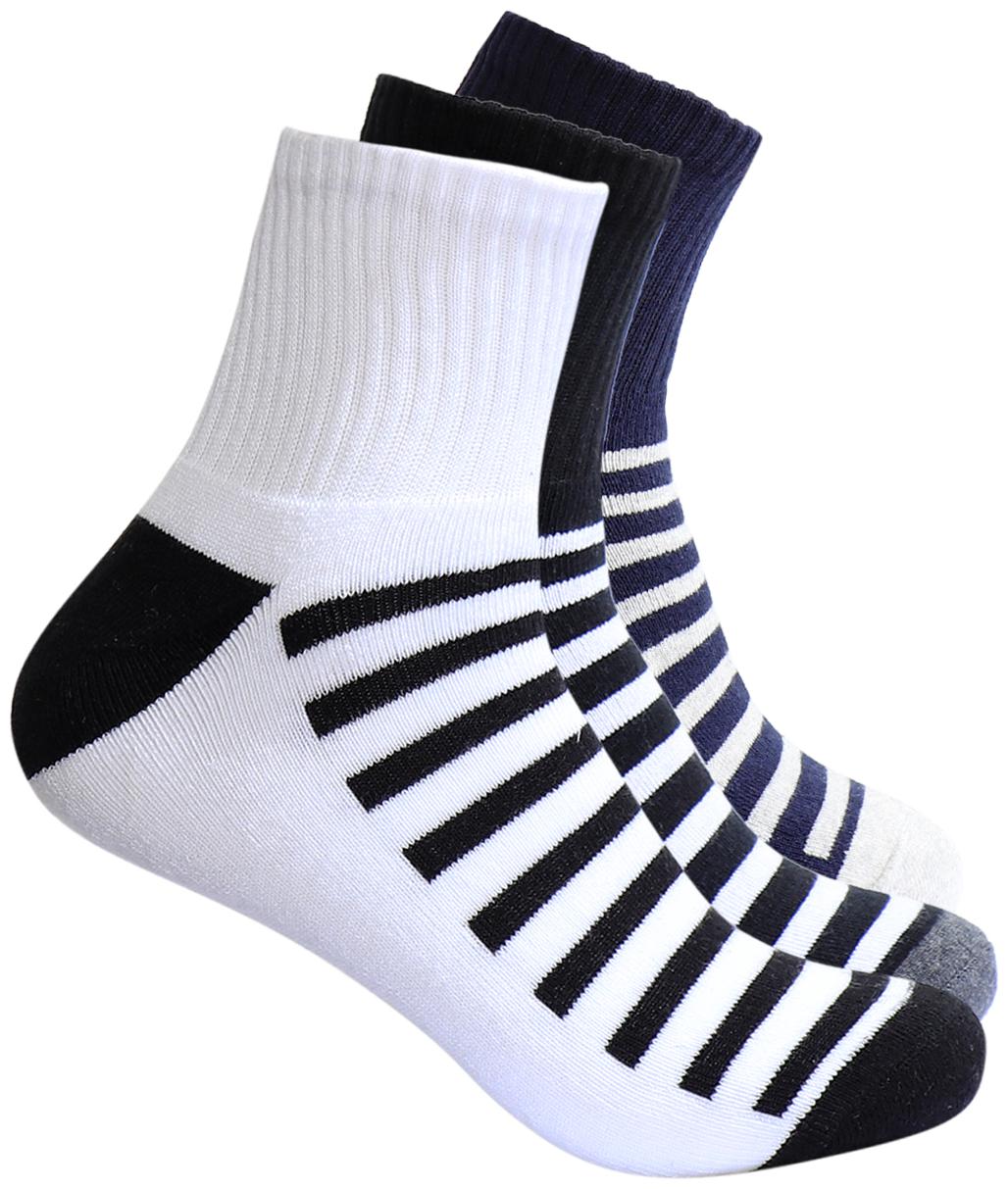 

Duke Assorted Cotton Ankle length socks ( 3 pairs )