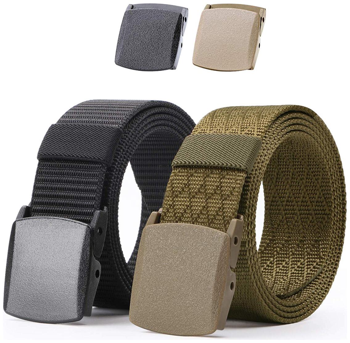 

Edifier Breathable Nylon Canvas Waist Belt for Men with Plastic Buckle