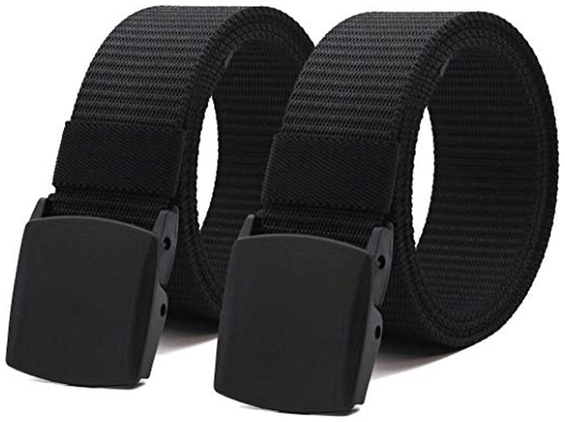 

Edifier Breathable Nylon Canvas Waist Belt for Men with Plastic Buckle