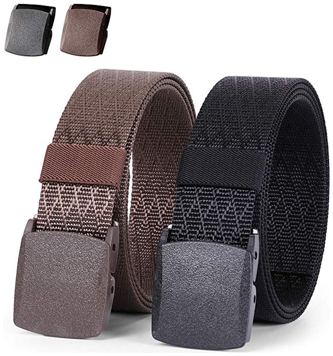 

Edifier Breathable Nylon Canvas Waist Belt for Men with Plastic Buckle