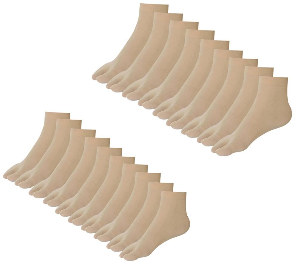 

ELEMENT CART Women Nylon Ankle Length (Brown) (19 Pairs)