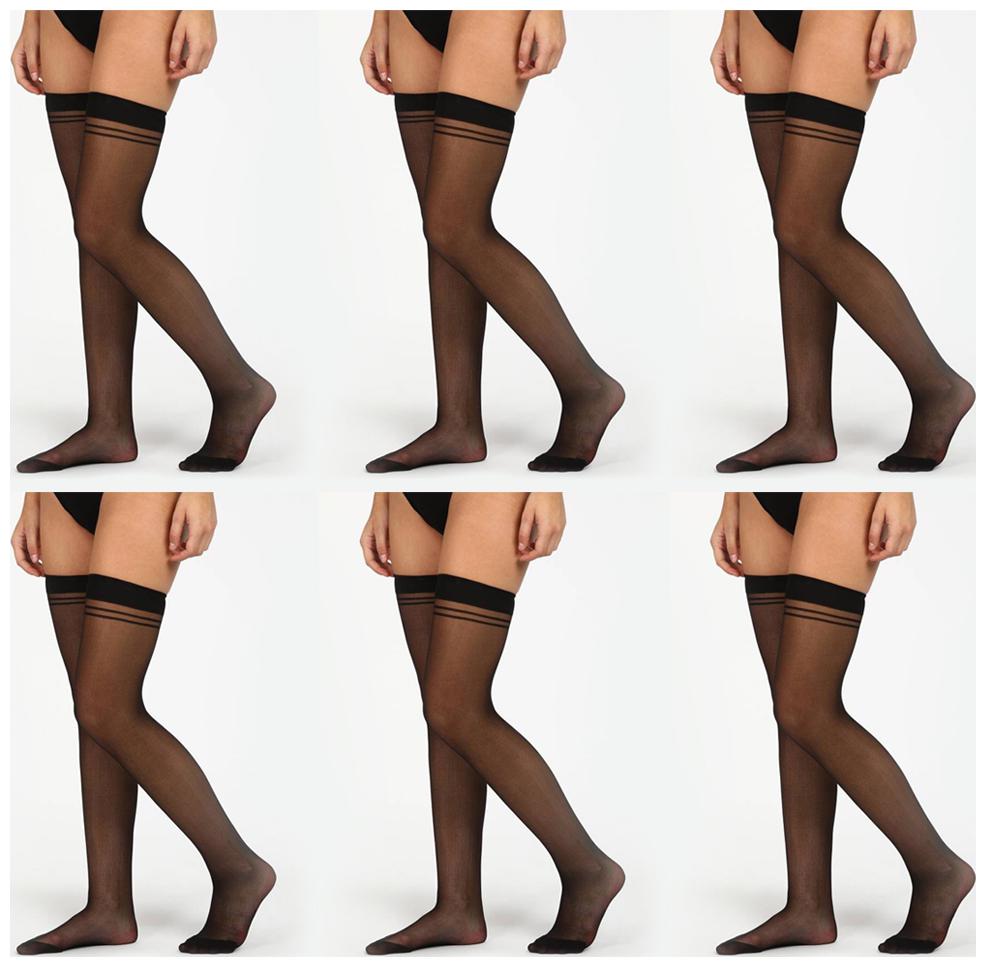 

Element Cart Women Nylon Stocking(Pair of socks-stocking-black-pack6)