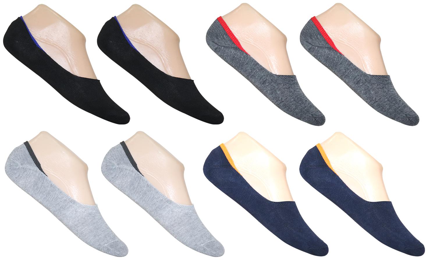 

Element Cart Unisex Cotton Micro Fibre Loafer Sock Ankle Length Sock(Pair of socks-lofer-multy-pack8)