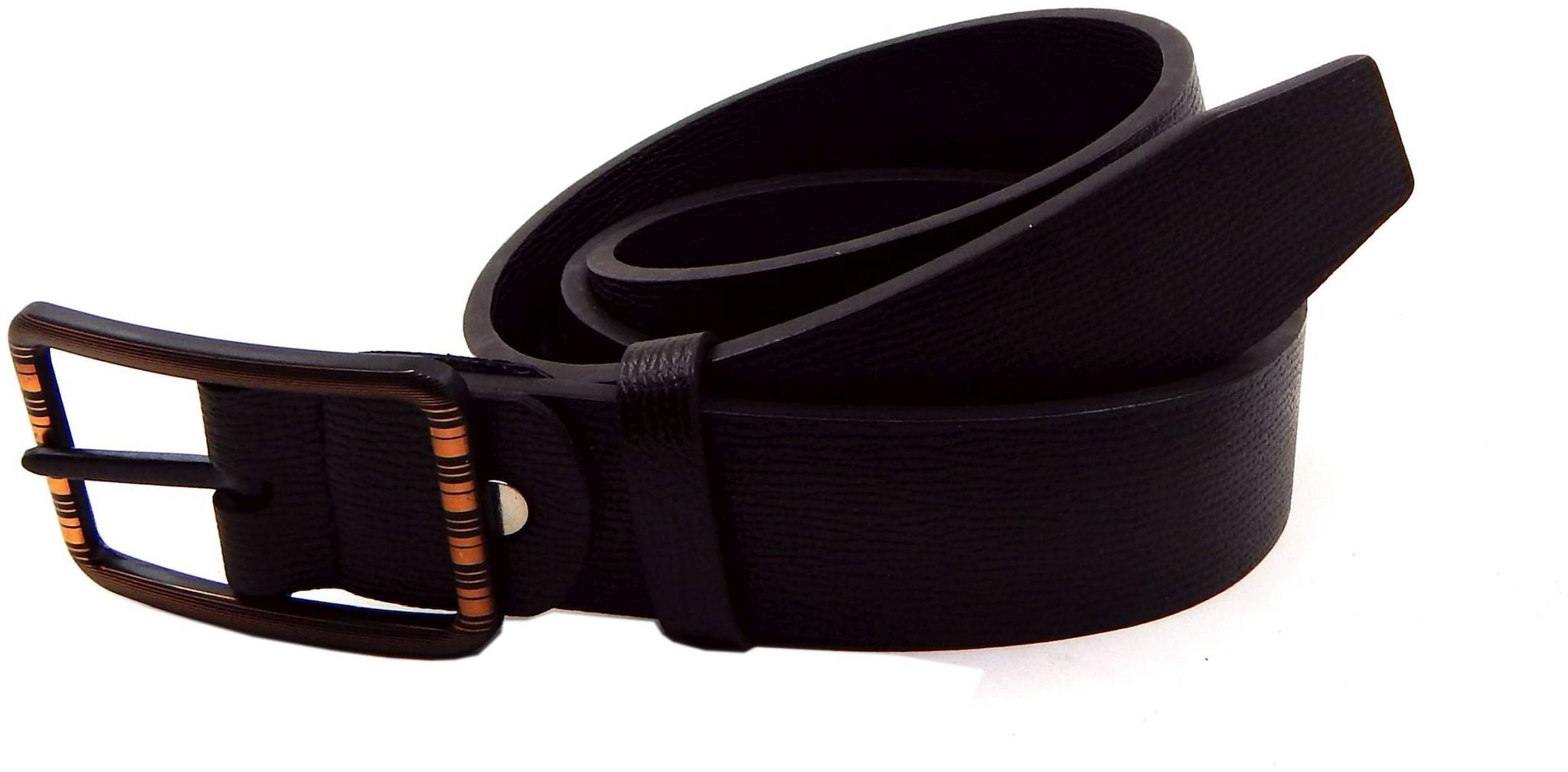 

Els Men Brown Black Reversible Synthetic leather Belt (Size 34 Pack of 1 )