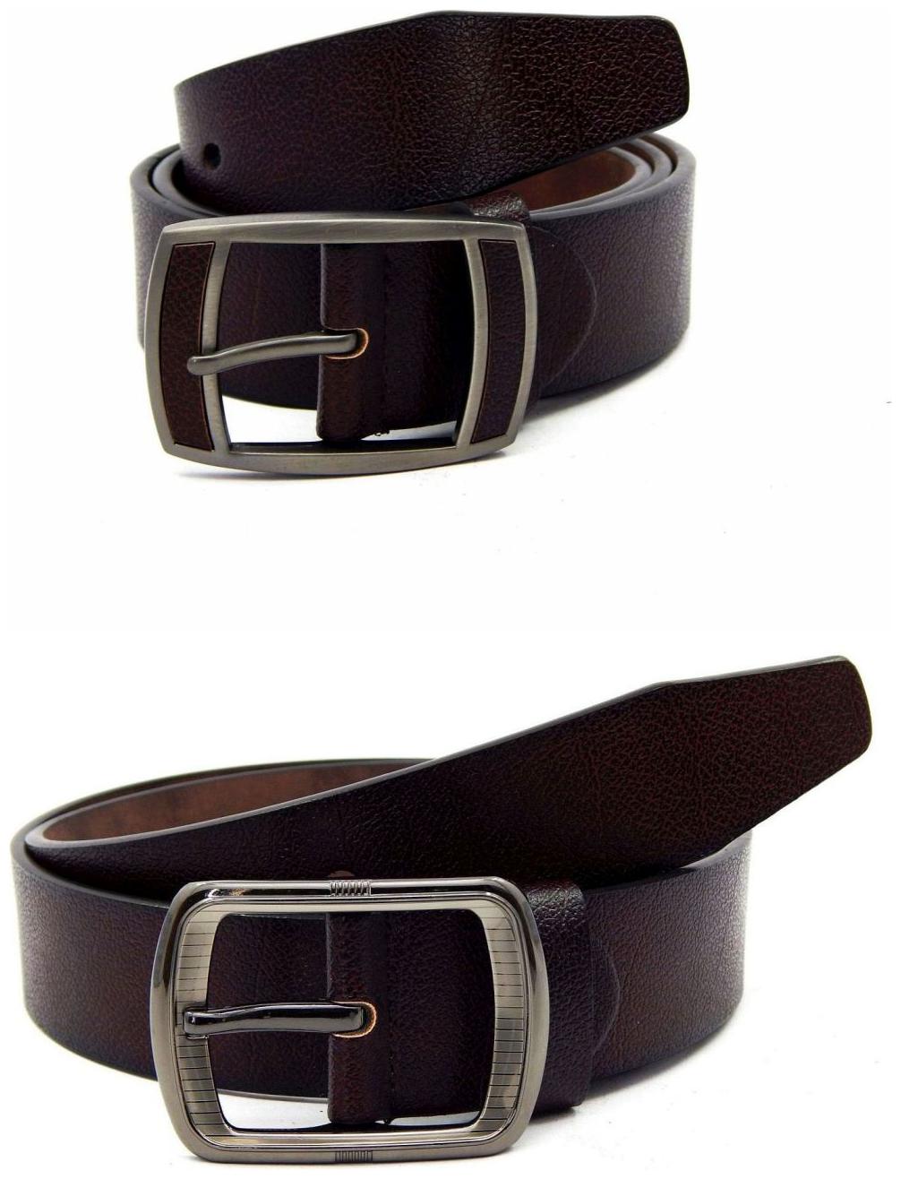 

Els Brown Synthetic Leather Belts For Men