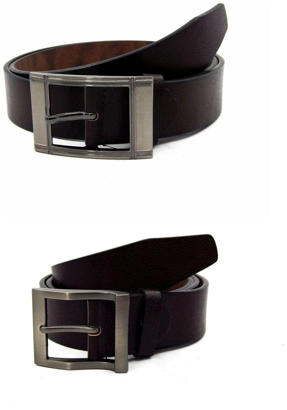 

Els Brown Synthetic Leather Belts For Men