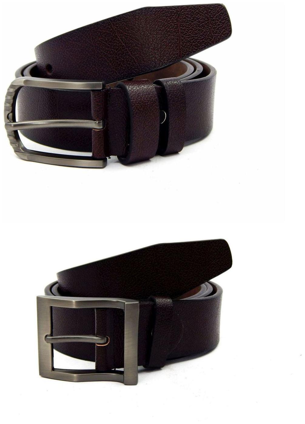 

Els Brown Synthetic Leather Belts For Men
