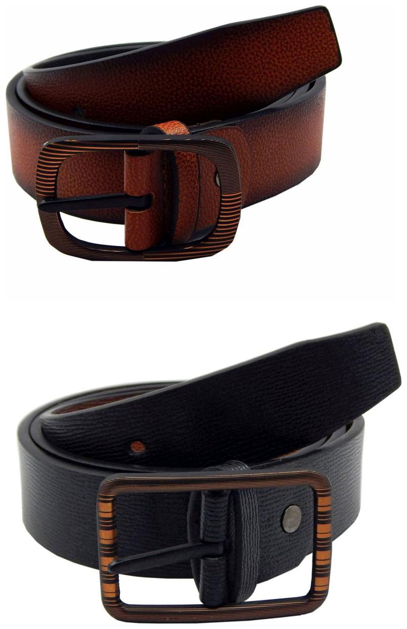 

ELS Leather Reversible Belt For Men