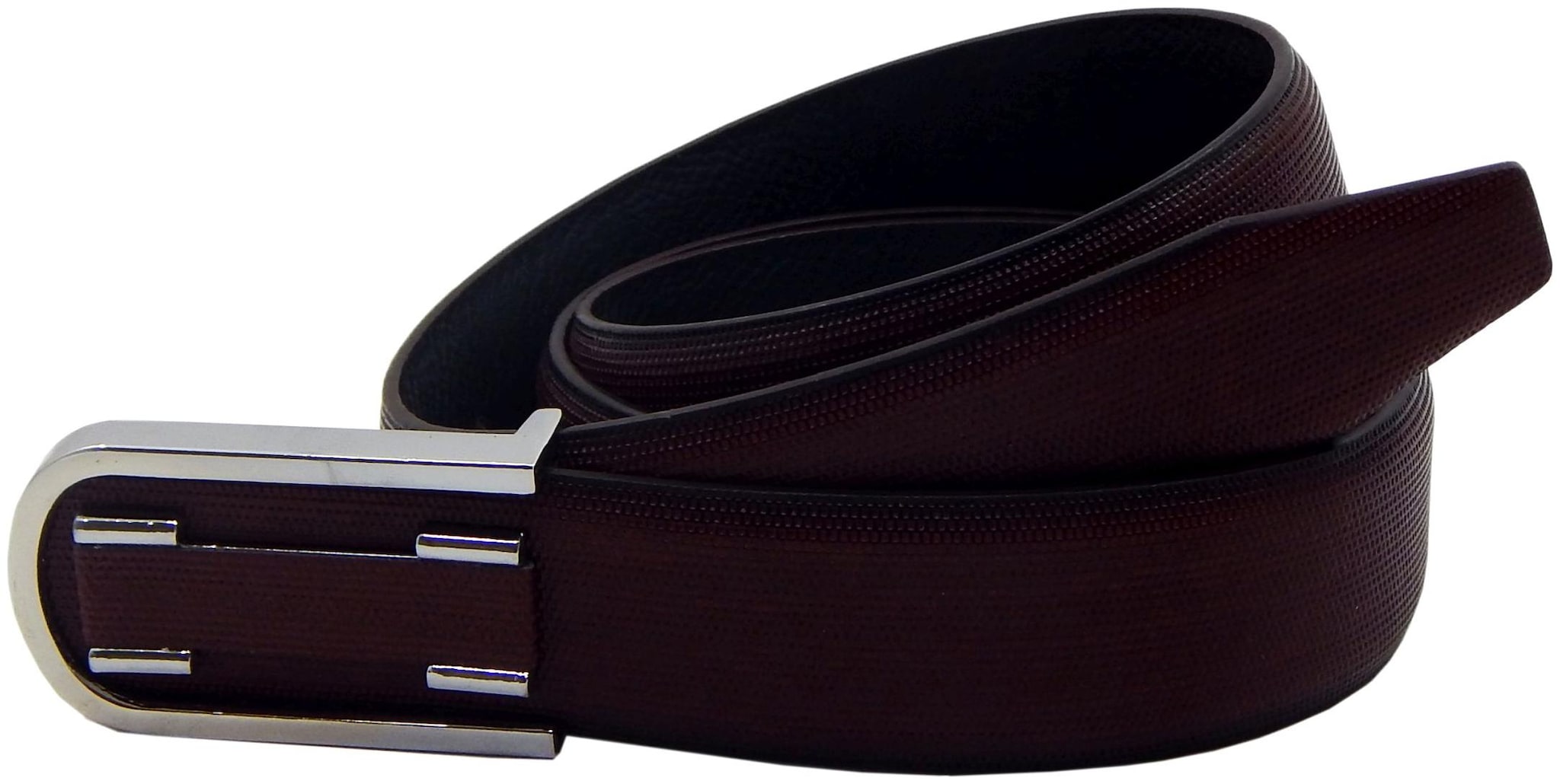 

ELS Men Casual Evening Formal Party Artificial Leather Belt Maroon (MWB-ELS SPANISH-27-MR-S-34)