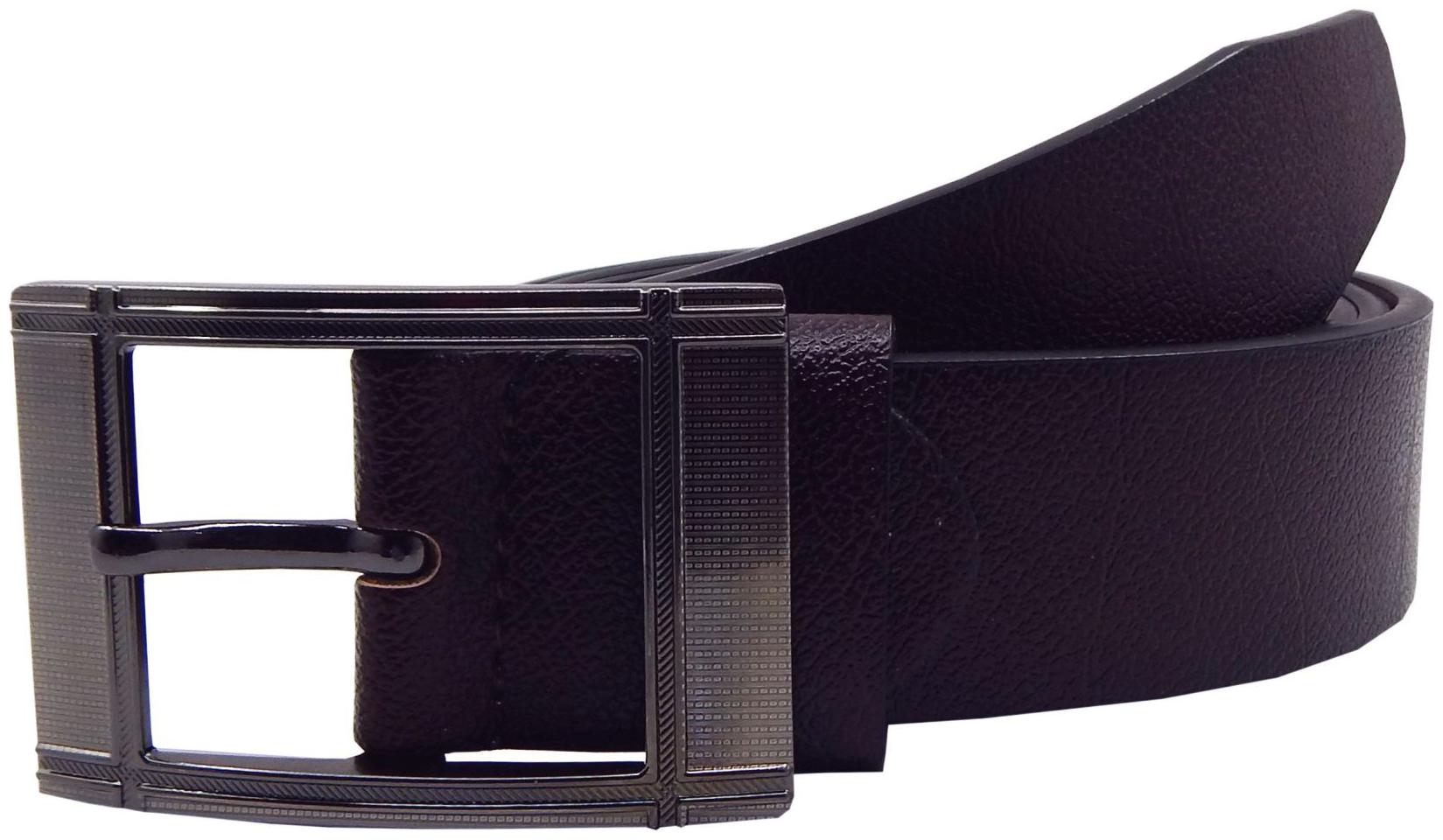 

ELS Men Leatherette Formal Casual Belts Brown (Size 38)