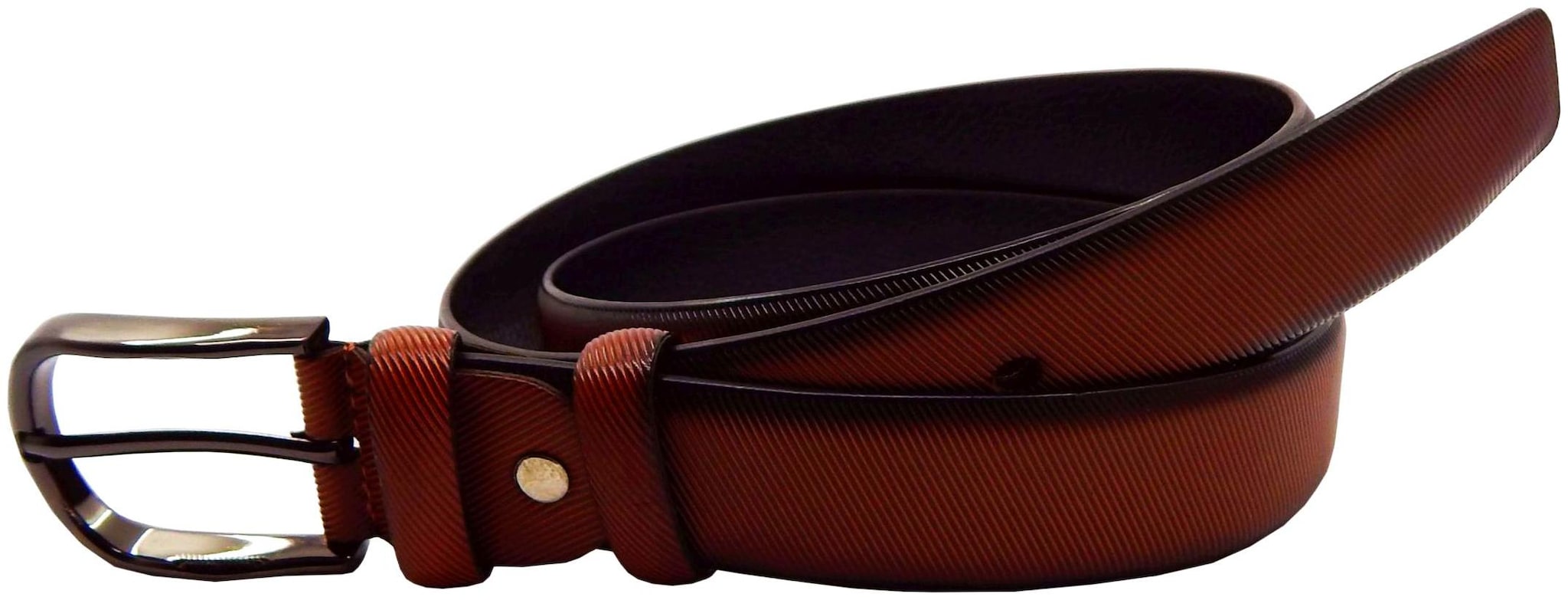 

ELS Men s Artificial Leather Belt Tan (MWB-HDEF233-24-TN-S38)