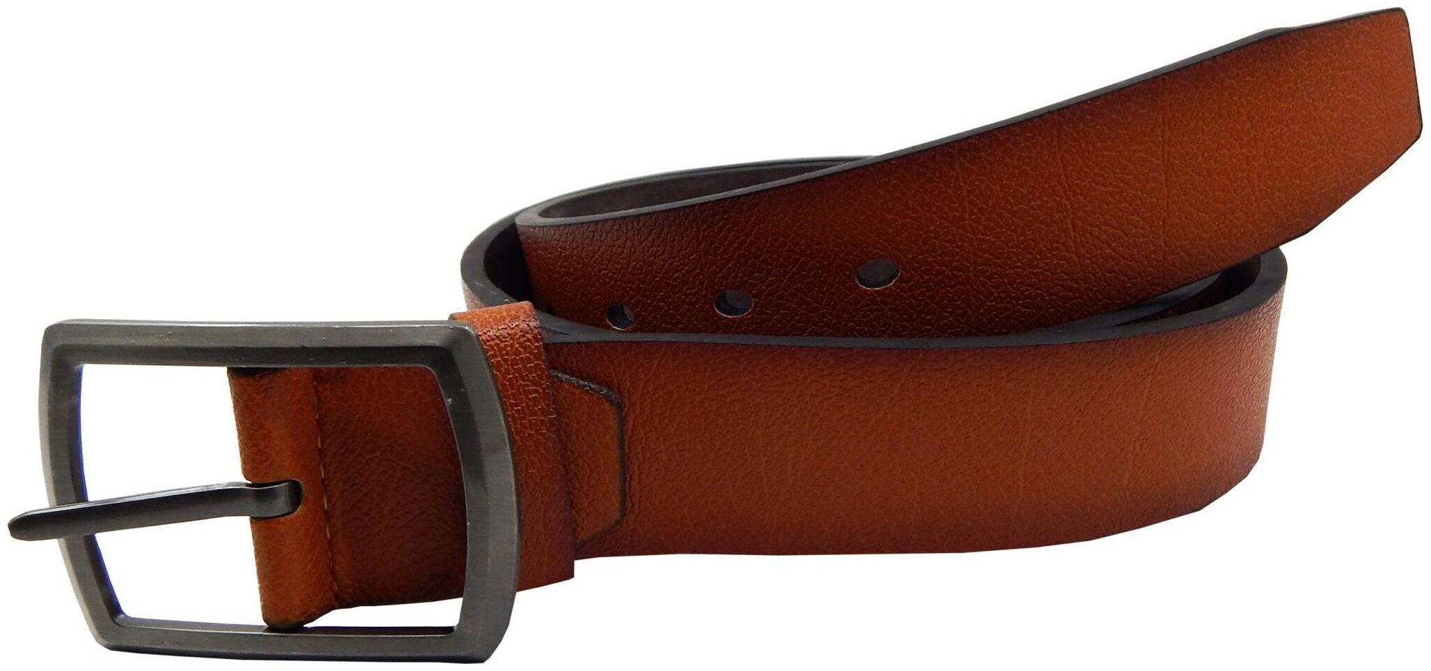 

ELS Men s Artificial Leather Casual Formal Belt (EL42-Tan-S-36 )